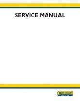 New Holland TC18,TC21,TC21D Tractor Service Repair Manual - $120.00