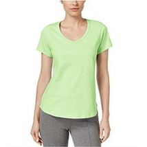 allbrand365 designer Womens Sleepwear V-Neck Pajama T-Shirt,Lime Green Size S - £18.78 GBP