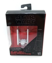 Star Wars Hasbro Black Titanium Series #03 Kylo Ren&#39;s Command Shuttle - $9.89