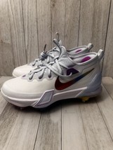 Nike Force Zoom Trout 9 Elite Baseball Cleats Metal FV4575-106 - Men&#39;s Size 8 - £36.61 GBP