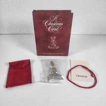 Vintage Oneida Sterling Silver 1992 Tiny Tim Christmas Ornament - $65.45