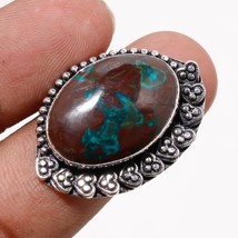 Chrysocolla Gemstone Handmade Fashion Ethnic Gifted Ring Jewelry 9&quot; SA 7208 - £3.18 GBP