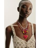 ZARA FISH AND HEART NECKLACE PACK - $42.99