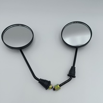 MQAT store Side view mirrors for vehicles Motorcycle Adjustable Rearview Mirrors - £29.56 GBP