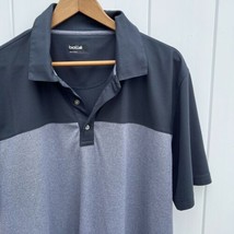 Bolle Men&#39;s Casual Gray Polo Shirt Short Sleeve Size XL - £12.40 GBP