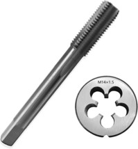 Thread Milling Taps Tool Tap Die Set M14 X 1.5Mm Machine Thread Tap And Round - $23.99