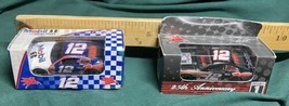 Jeremy Mayfield #12 Mobil 1 Ford Taurus Die Cast Replica Cars 1:64 Scale-Lot of2 - £3.73 GBP