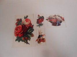 Vintage John Grossman Gifted Stickers 1980&#39;s Roses - $5.00