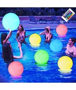 Light Up Beach Ball,Inflatable Pool Toys With Led Lights,16 Colors Light... - £26.32 GBP