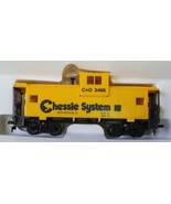 AHM Chessie System Extended Vision Caboose C&amp;O 3465 HO Scale Yellow Trai... - $176.38 MXN