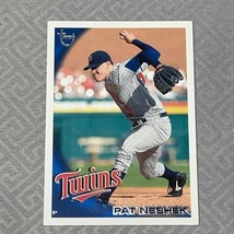 2010 Topps Vintage Stock Pat Neshek Retro Logo Twins #273 - £2.95 GBP