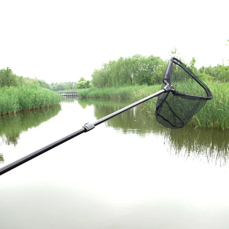  Fishing Nets Collapsible Tools Rhombus  Hole Depth ing Dip Portable Alu... - $1,044.64 MXN