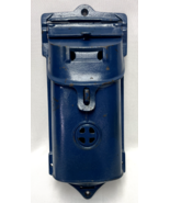 Antique GRISWOLD MailBox Cast Iron with Slot  Erie PA Blue 12&quot; Mailbox - $179.99