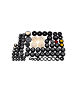 Large Lot of 79 Lego Tires &amp; Rims Various Sizes and Types - $15.83