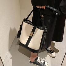 Designer Canvas tote shoulder bag for women brand handbags designer crossbody bu - £38.36 GBP