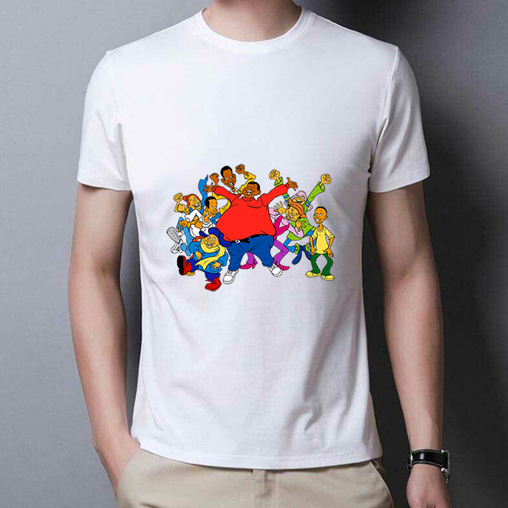 Fat Albert And The Cosby Kids 1 Men&#39;s White T-Shirt - £11.23 GBP
