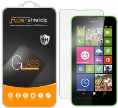 2X Tempered Glass Screen Protector Saver For Nokia Lumia 630 635 - £14.38 GBP