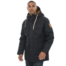 New NWT Mens $400 Timberland Down Coat Blue Waterproof L Dryvent Warmest Recycle - £388.61 GBP