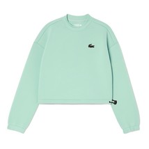 Lacoste Sports Sweatshirt Women&#39;s Tennis Sports Casual Top Mint SF932153... - $152.01