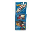 VINTAGE 1988 HOT WHEELS POP N PLAY CONSTRUCTION NEW IN SEALED BOX W TRUC... - $19.00