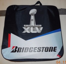 Vintage Super Bowl 45 XLV SGA Seat Cushion Steelers Packers 2011 - £26.58 GBP