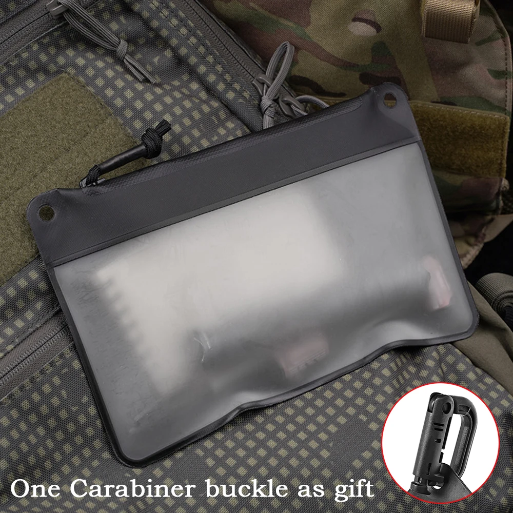 Waterproof Pouch Lite Window Tactical Pack Electronic Key Phone Utility Tools - £19.25 GBP