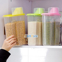 3 Pack 2.5L Large Cereal Keeper Food Storage Container 23.75 Cups Bpa Free Usa - £35.71 GBP