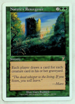 Nature&#39;s Resurgence - 7th Series - 2001 - Magic The Gathering - £1.14 GBP