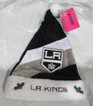 NHL Los Angeles Kings Season Spirit 3 Color Basic Santa Hat by FOCO - £19.65 GBP