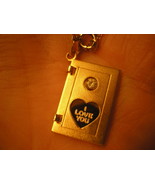 I Love You Pendent  Mom&#39; Day Gold - $20.00