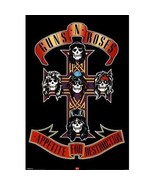 Guns N Roses Poster N&#39; &#39;n Appetite For Destruction Commercial - $24.68 CAD