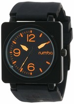 NWT RumbaTime Unisex 11842 Hudson Fresh Squeeze Modern Stylish Analog Watch - £27.09 GBP