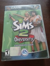 Sims 2: University (PC, 2005) Expansion 2 Disc Pack Video Game - £19.87 GBP