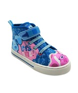 Blues Clues Sneakers Size 8 10 11 or 12 High Tops with Blue and Magenta - £9.54 GBP