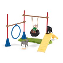 Schleich Farm World, Animal Toy for Kids, Puppy Agility Training Playset... - $28.99