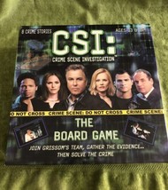 CSI Crime Scene Investigation The Board Game Encore Edition opened Never Played - £22.83 GBP