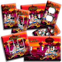 Aladdin Princess Jasmine Abu Magic Carpet Sultan Palace Lightswitch Outlet Plate - $17.99+