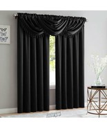 Bridget 48&quot;Wx37&quot;L Valance Black - £11.37 GBP