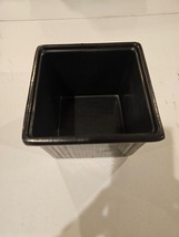 Bon Chef 9502BLK 72 oz. Black Sandstone Finish Cast Aluminum Square - $25.00