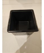 Bon Chef 9502BLK 72 oz. Black Sandstone Finish Cast Aluminum Square - $20.00