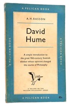 A. H. Basson DAVID HUME Pelican Books. Pelican Philosophy Series 1st Edition 1st - £39.29 GBP