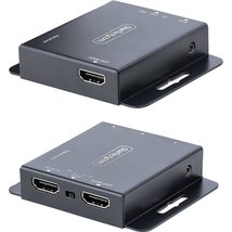 StarTech.com 4K HDMI Extender over CAT6/CAT5 Ethernet Cable, 4K 30Hz or 1080p 60 - $172.15