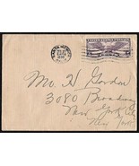 1930 US POSTAL COVER FROM LOS ANGELES TO NEW YORK - £3.97 GBP