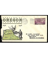 1936 US STAMPED FIRST DAY COVER OREGON CENTENNIAL - £3.97 GBP