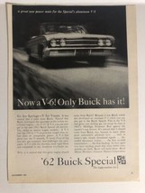 1962 Buick Special Vintage Print Ad Advertisement pa12 - $8.90