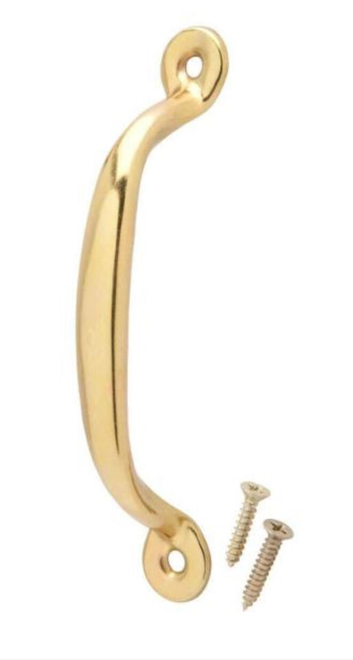 Everbilt 4-7/8 in. Brass Light Duty Door Pull - $8.99