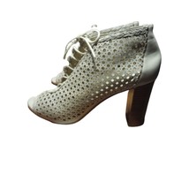 Via Spiga Women&#39;s Size 9.5 Leather Open Toed Heels - £37.25 GBP