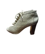Via Spiga Women&#39;s Size 9.5 Leather Open Toed Heels - £36.77 GBP