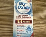 Gly-Oxide Antiseptic Oral Cleanser Liquid, 0.5 fl oz, Exp 11/2024, Sealed - $29.10