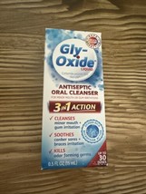 Gly-Oxide Antiseptic Oral Cleanser Liquid, 0.5 fl oz, Exp 11/2024, Sealed - $29.10